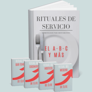 Plantilla rituales de personal de servicio para restaurantes